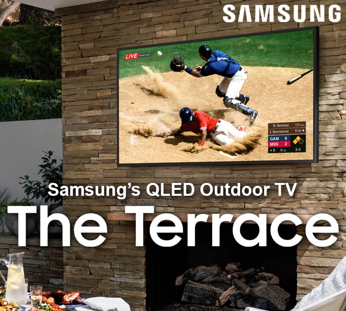 Samsung Terrace Outdoor TVs