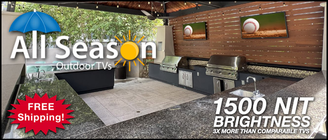 All Season Outdoor TVs