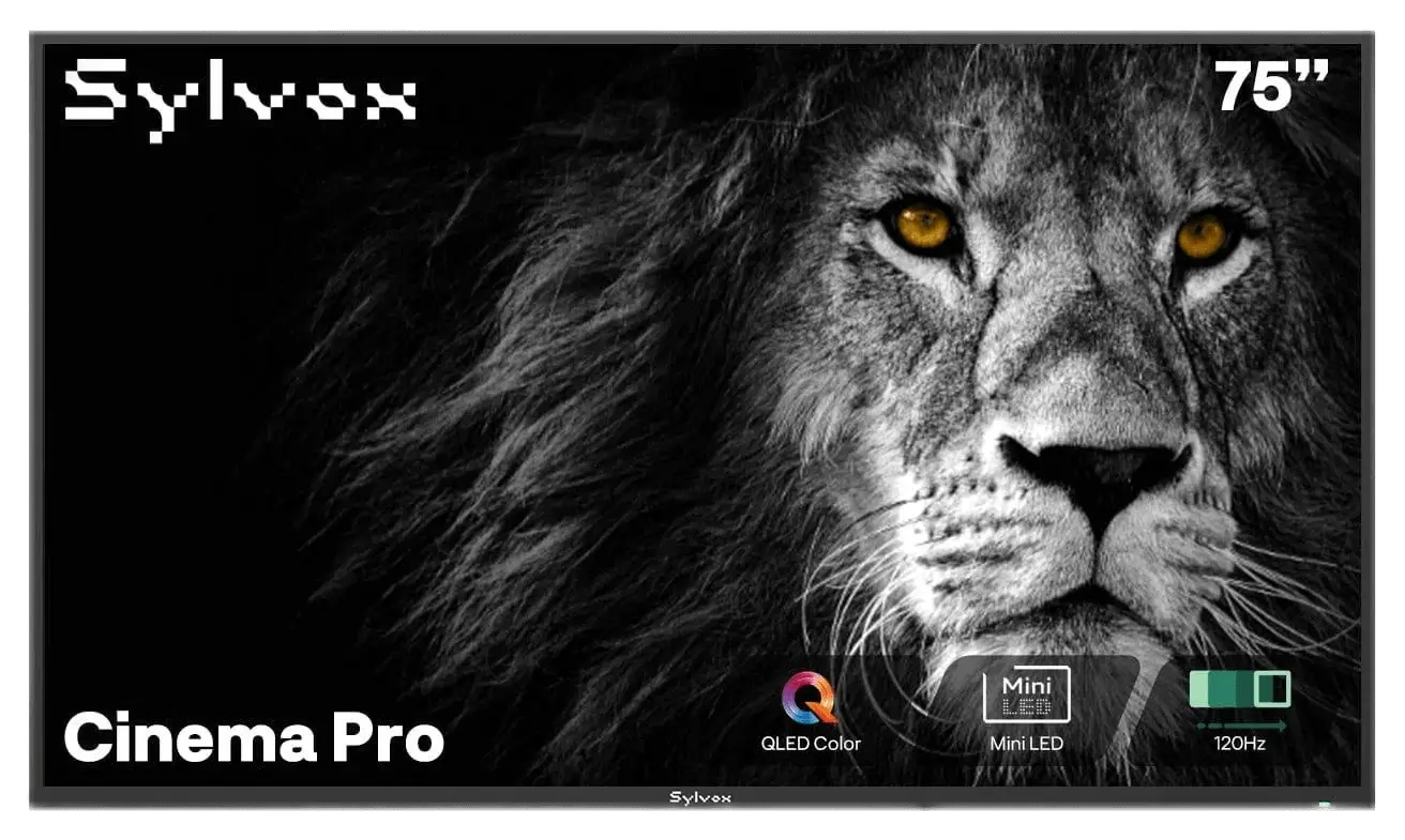 75" Sylvox Cinema Pro Helio QLED Series