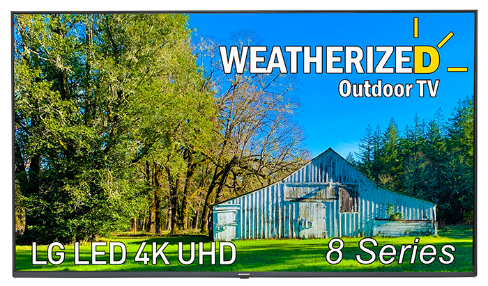 Weatherized TVs