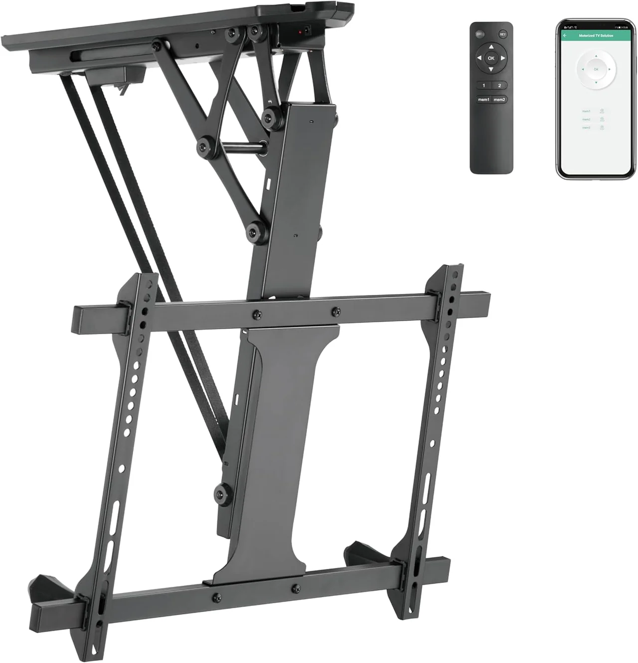 ZeboZap Motorized Flip Down Ceiling Mount